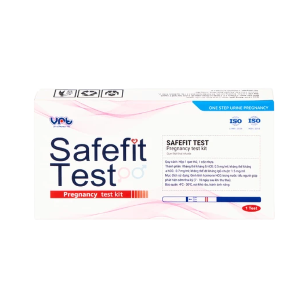 Que thử thai HCG Safefit